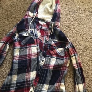 Adam Levine Sherpa lined flannel